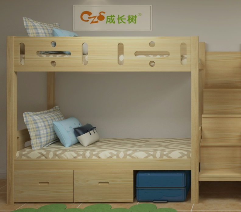 为儿童创造一个实用的高低床吧！